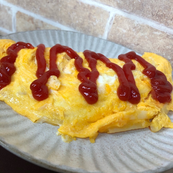 冷凍ポテトでスパニッシュオムレツ